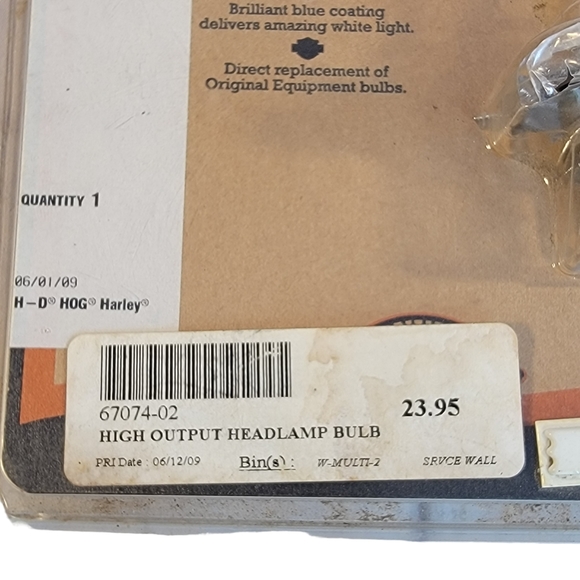 Harley Davidson High Output Headlamp Bulb 67074-02 - Picture 5 of 8